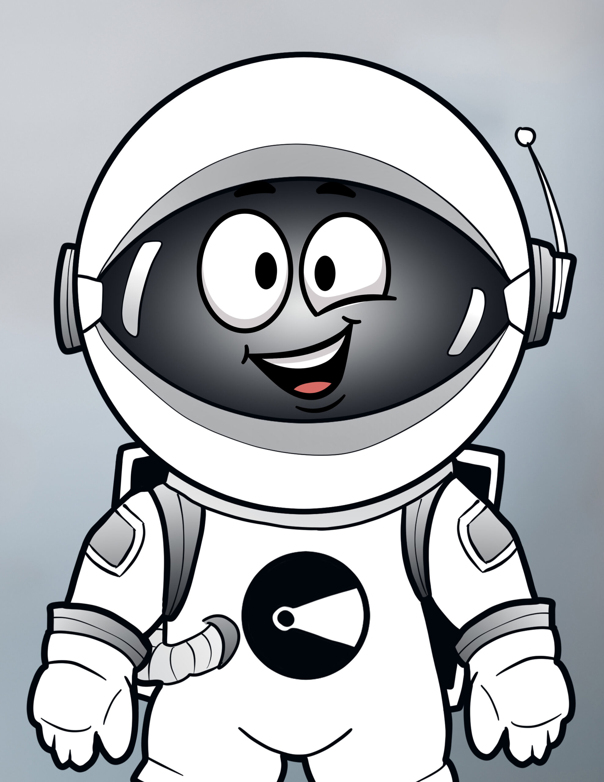 Ein Astronaut lächelt in die Kamera.