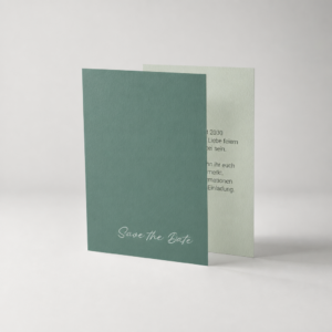 Jardin Save the Date Hochzeit