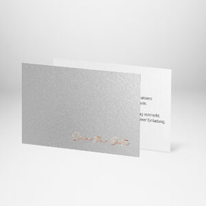 Diamant Save the Date Hochzeit