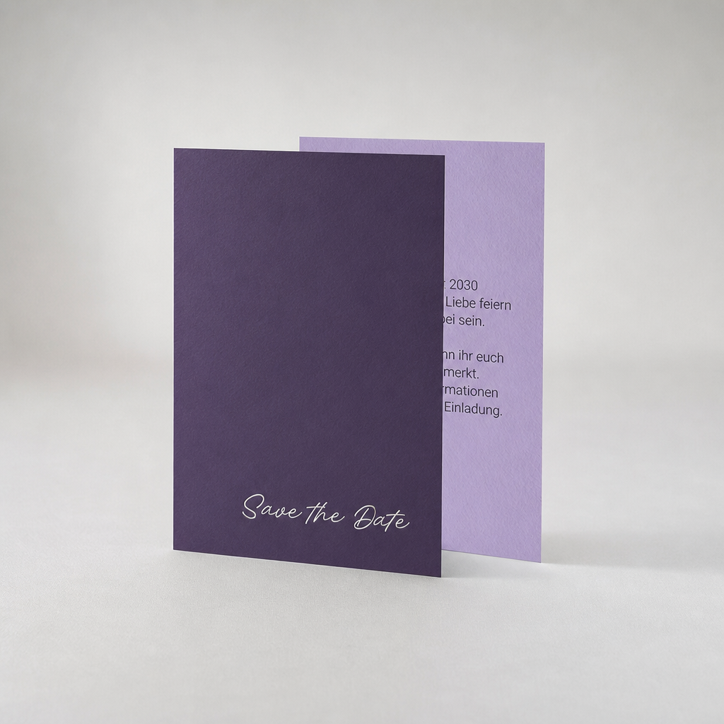 Iris Save the Date Hochzeit