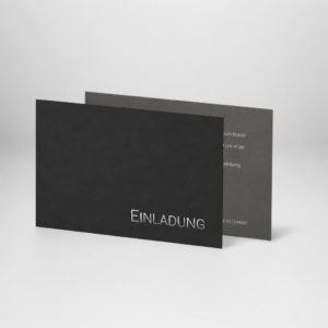 Onyx Einladung Hochzeit