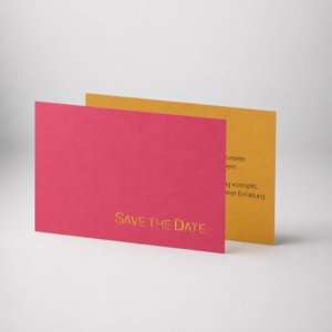 Papaya Save the Date Hochzeit