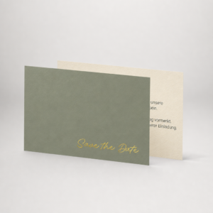 Sauge Save the Date Hochzeit